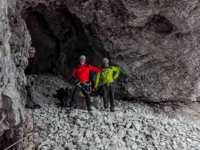 016 - Am Ausgang der Gauablickhoehle